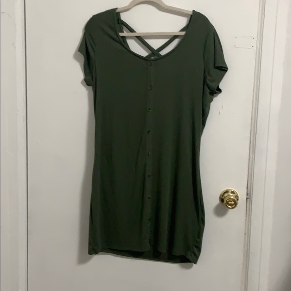 Green dress